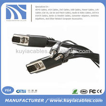 15 ft VGA SVGA Male to Male Cable With 3.5mm Stereo Audio Cable